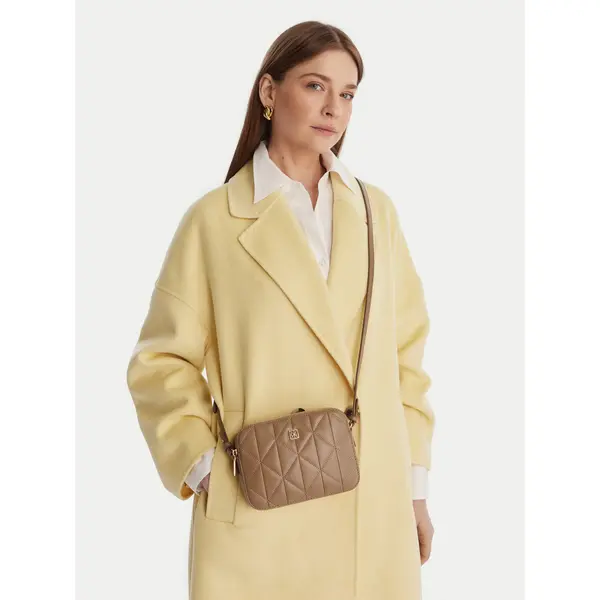 Calvin Klein Torbica Calvin Klein Quilted Camera Bag LV04F3328G Bež