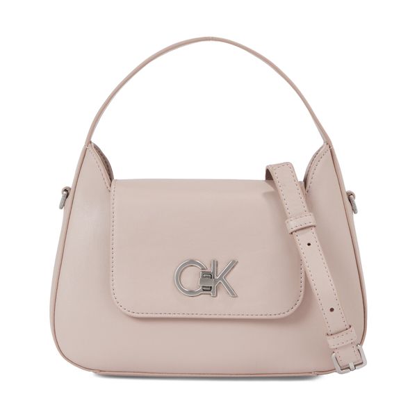 Calvin Klein Torbica Calvin Klein Re-Lock Crossbody W/Flap Sm K60K610770 Shadow Gray PE1