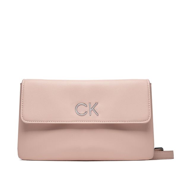 Calvin Klein Torbica Calvin Klein Re-Lock Dbl Xbody W/Flap K60K609620 PNK