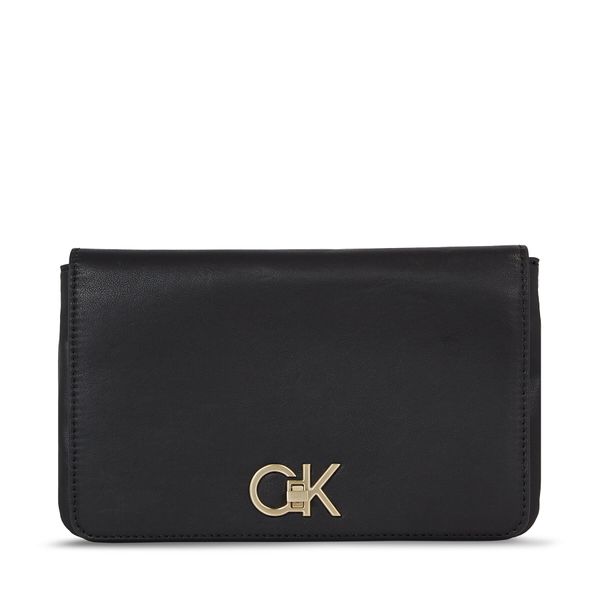 Calvin Klein Torbica Calvin Klein Re-Lock Double Gusett Xbody K60K611531 Ck Black BAX