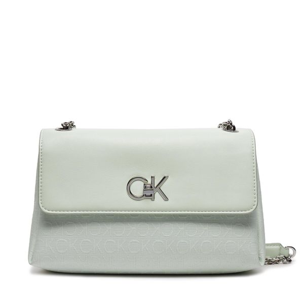 Calvin Klein Torbica Calvin Klein Re-Lock K60K611755 Milky Green Jacquard Mono LIA