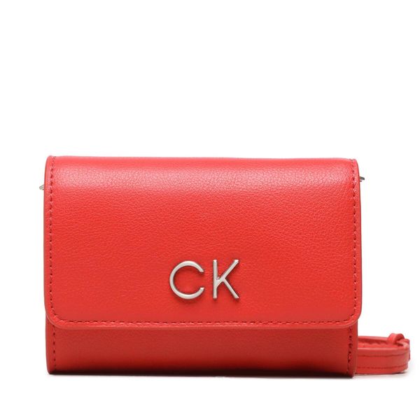 Calvin Klein Torbica Calvin Klein Re-Lock Trifold Sm W/Strap K60K611010 XAD