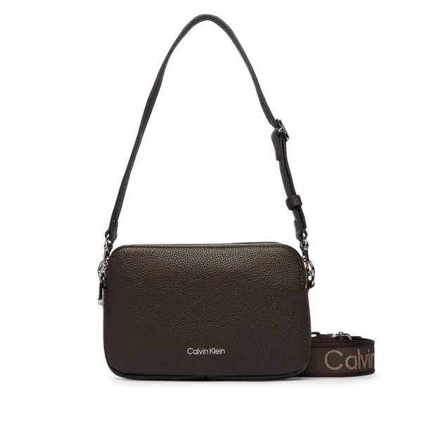 Calvin Klein Torbica Calvin Klein Webbing 2X Strap Camera Bag LV04F3656G Crvena