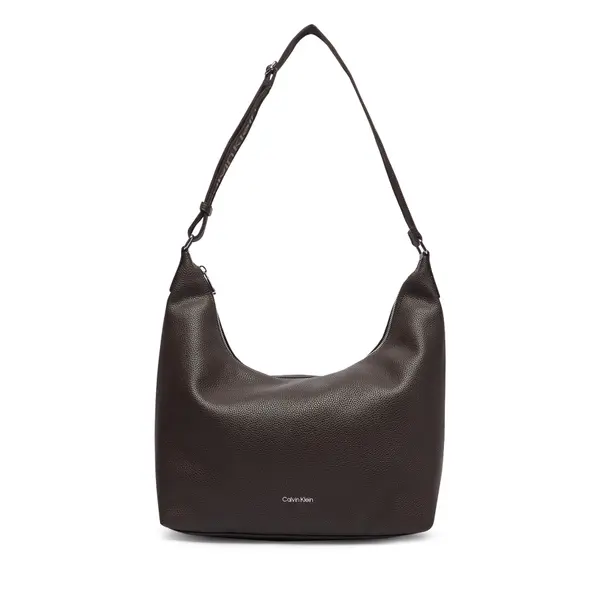 Calvin Klein Torbica Calvin Klein Webbing Strap Md Shoulder Bag LV04F3891G Tamno smeđa