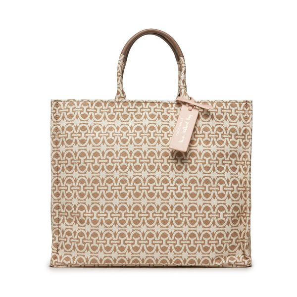 Coccinelle Torbica Coccinelle MBD Never Without Bag Monogram E1 MBD 18 01 01 Mult.Nat/W/Tau 391