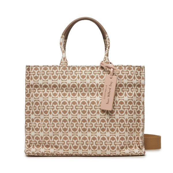 Coccinelle Torbica Coccinelle MBD Never Without Bag Monogram E1 MBD 18 02 01 Mult.Nat/W.Tau 391