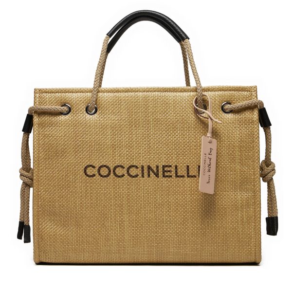 Coccinelle Torbica Coccinelle QQD Never Without E1 QQD 18 04 01 Natural/Noir 846