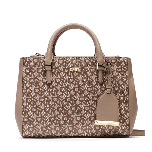 DKNY Torbica DKNY Belle Sm Satchel R33DJY77 Chino/Toffee TQ5
