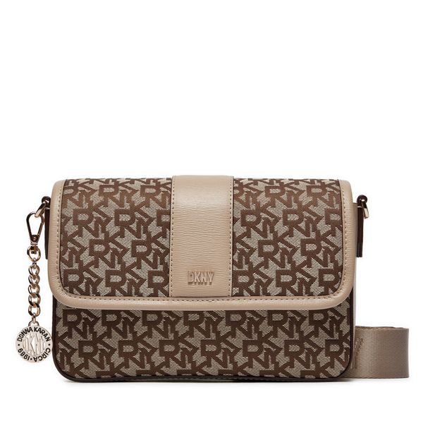 DKNY Torbica DKNY Bryant Park Md Flap R41EF467 Chino/Lt Khaki F6X