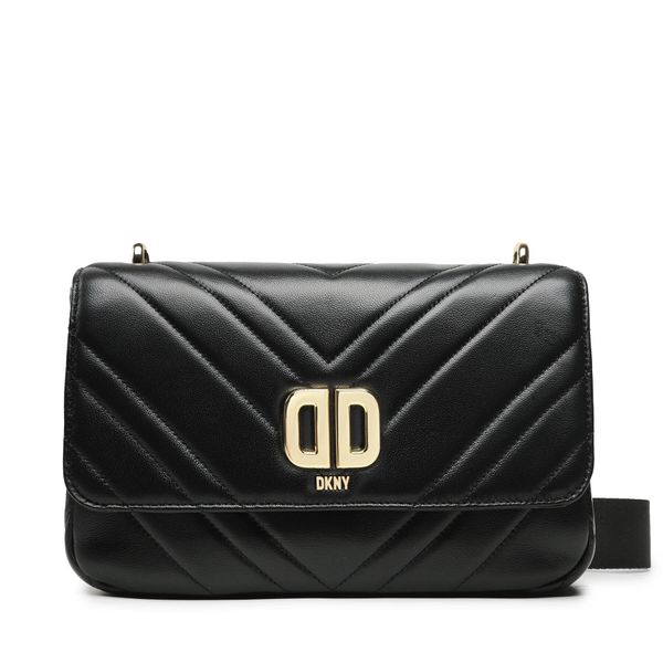 DKNY Torbica DKNY Delphine Shoulder Ba R23EBK75 Blk/Gold BGD
