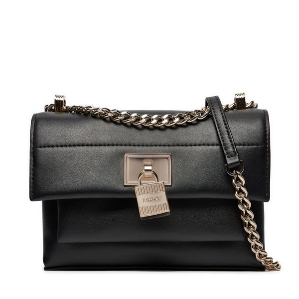 DKNY Torbica DKNY Evie Sm Flap Cbody R41ERC64 Blk/Gold BGD