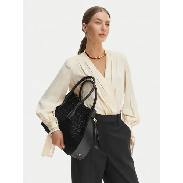 Elisabetta Franchi Torbica Elisabetta Franchi BS-19H-61E2-V890 Crna