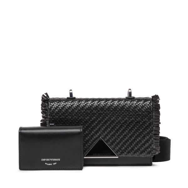 Emporio Armani Torbica Emporio Armani Y3B180 Y417X 88291 Black/Black/Black