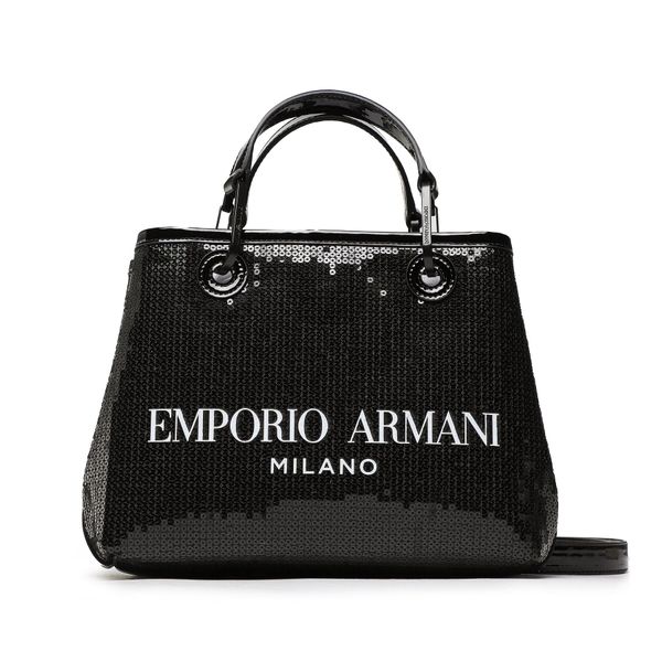 Emporio Armani Torbica Emporio Armani Y3D166 YRY8X 82137 Black/Silver/Black