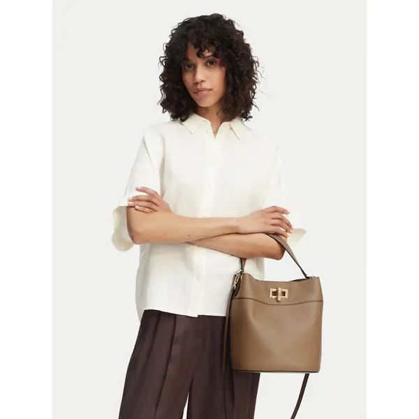 Furla Torbica Furla Amelia M Bucket WB01953 HSF000 CN 4489S Smeđa