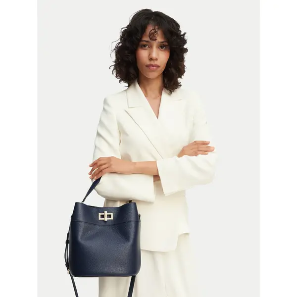 Furla Torbica Furla Amelia M Bucket WB01953 HSF000 CN 4852S Tamnoplava