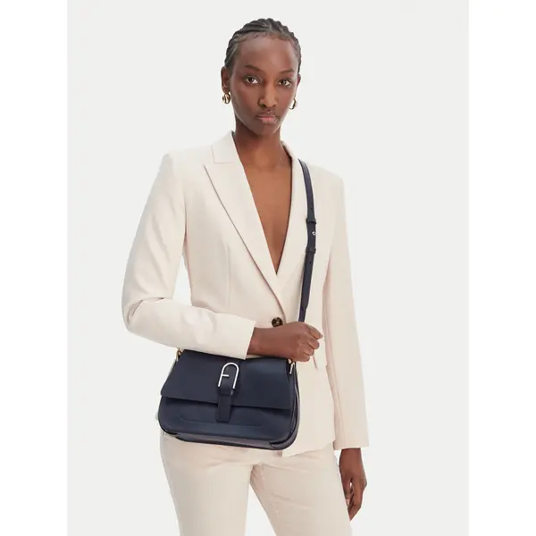 Furla Torbica Furla Flow M Top WB00996 BX2045 BG 4852S Tamnoplava
