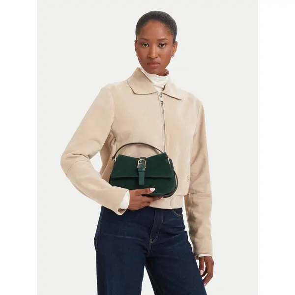 Furla Torbica Furla Flow Mini Top Handle WB01032 BX3045 CN 5137S Tamno zelena