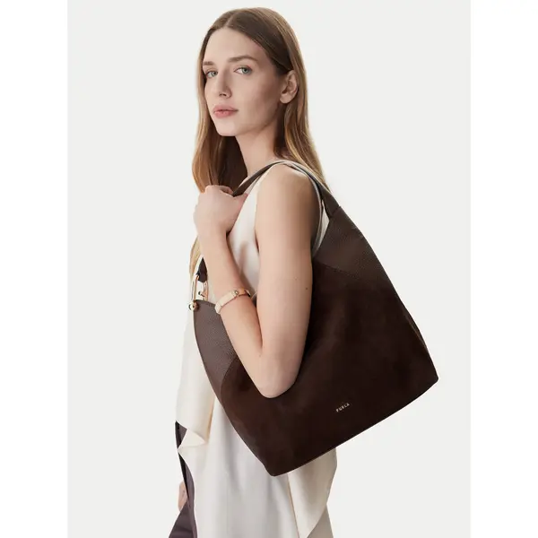 Furla Torbica Furla Lara M WB01900 BX1895 BG 4286S Smeđa