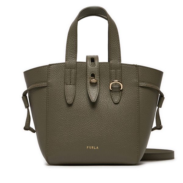 Furla Torbica Furla Net Mini Tote BASRFUA-HSF000-2810S-1007 Sage