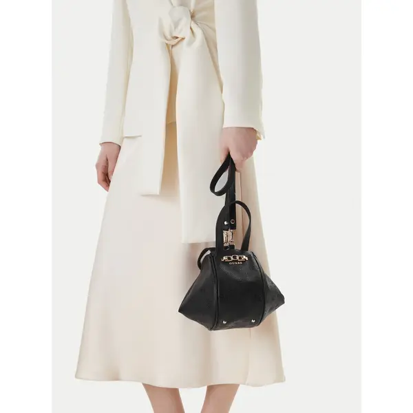 Guess Torbica Guess Anise Mini HWPD99 16770 Crna