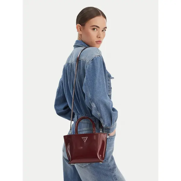 Guess Torbica Guess Arnela Mini HWNY94 96750 Tamnocrvena
