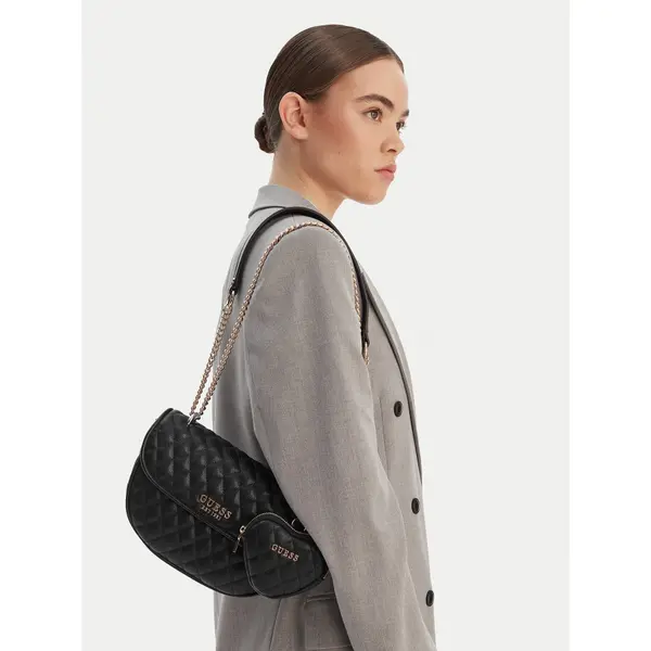 Guess Torbica Guess Atabey HWQG98 94210 Crna