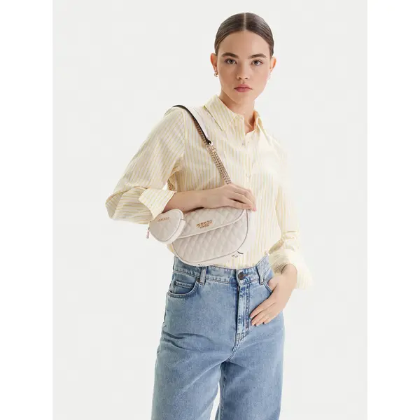 Guess Torbica Guess Atabey HWQG98 94210 Écru