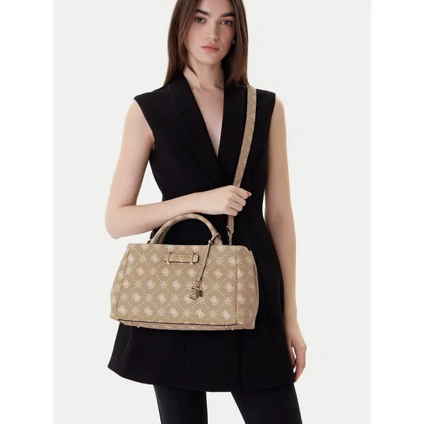 Guess Torbica Guess Carrie Logo HWGP98 98060 Bež