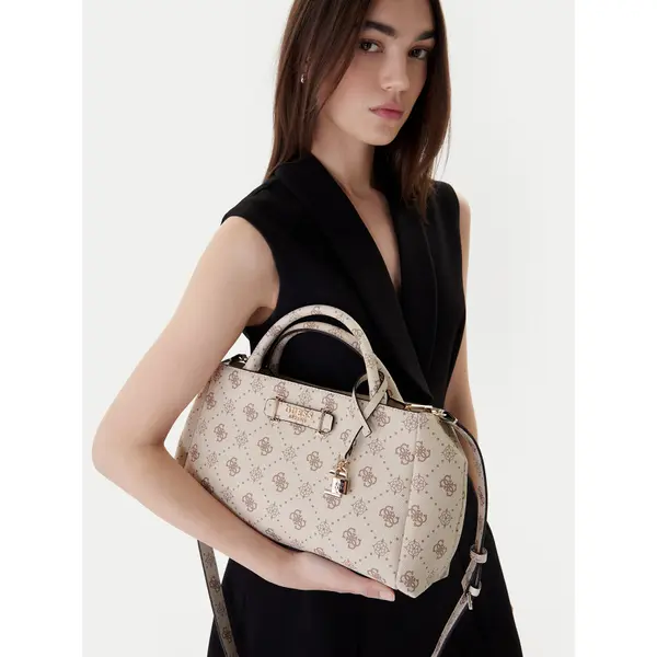 Guess Torbica Guess Carrie Logo HWGP98 98060 Écru