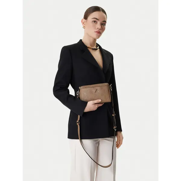 Guess Torbica Guess Cresidia II Mini HWPD98 88720 Smeđa