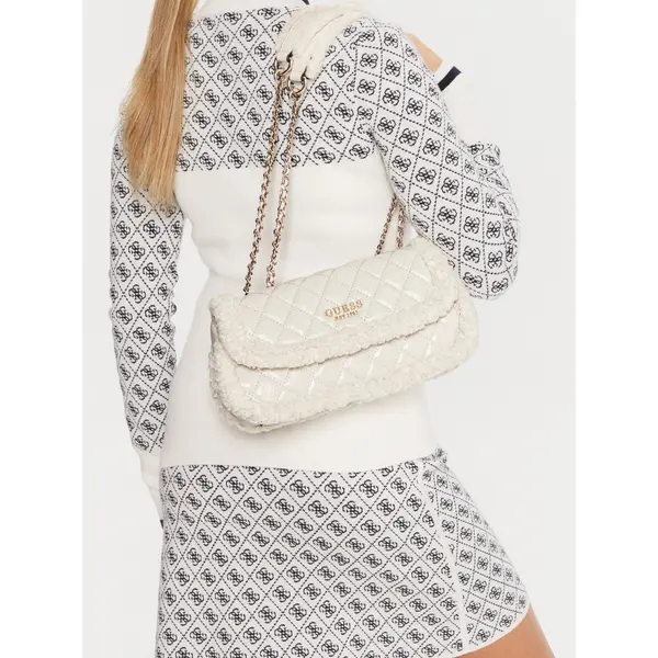 Guess Torbica Guess Cristi HWTG81 39210 Écru