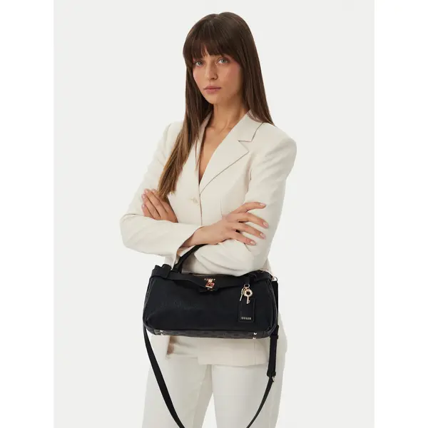 Guess Torbica Guess Ella Logo HWPD97 46050 Crna