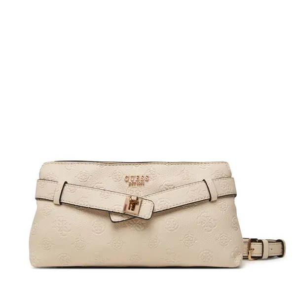Guess Torbica Guess Ella Logo Mini HWPD97 46730 Svijetlo bež