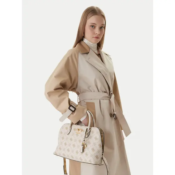 Guess Torbica Guess Emelie Logo HWGP99 28060 Écru