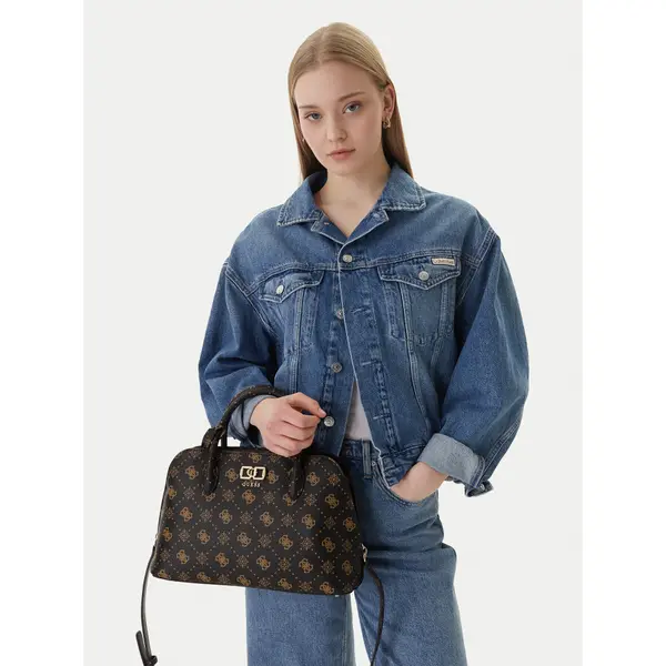 Guess Torbica Guess Emelie Logo HWGP99 28060 Smeđa