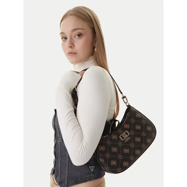 Guess Torbica Guess Emelie Logo HWGP99 28180 Smeđa