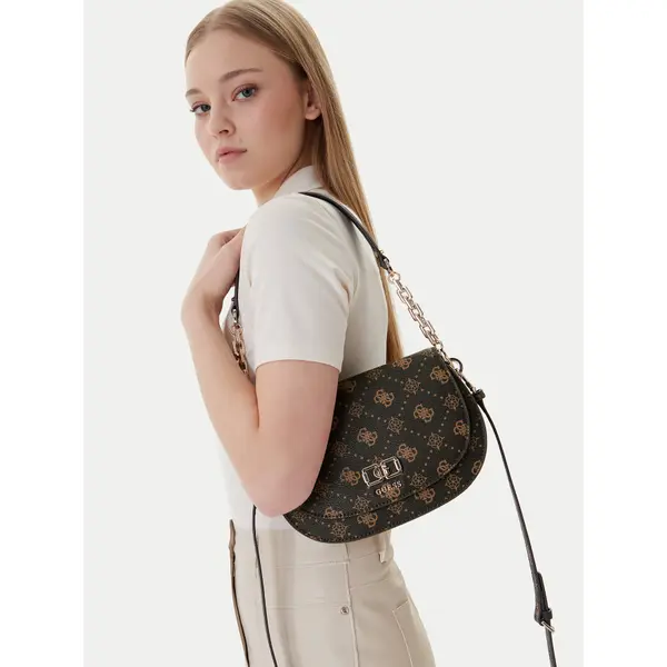 Guess Torbica Guess Emelie Logo HWGP99 28200 Smeđa