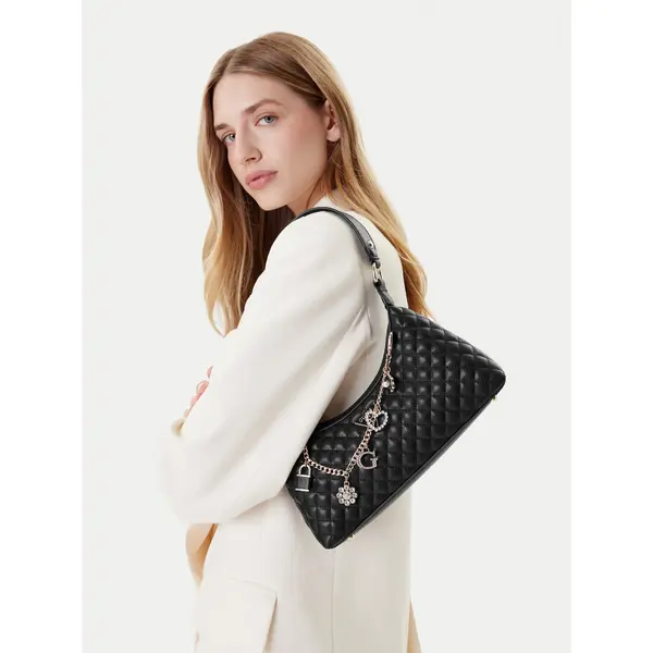 Guess Torbica Guess Everlee HWEG86 79180 Crna