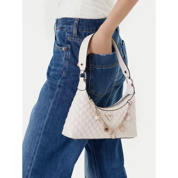 Guess Torbica Guess Everlee HWEG86 79180 Écru