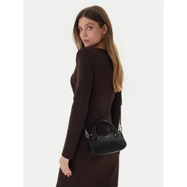 Guess Torbica Guess Evie Mini HWBG96 64760 Crna