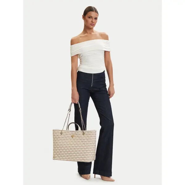 Guess Torbica Guess Giully II HWAG96 73290 Svijetlo bež