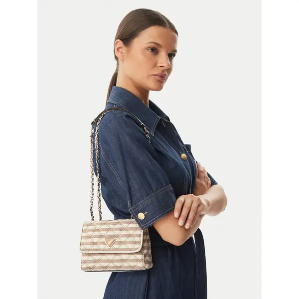 Guess Torbica Guess Giully II Mini HWAG96 73740 Bež