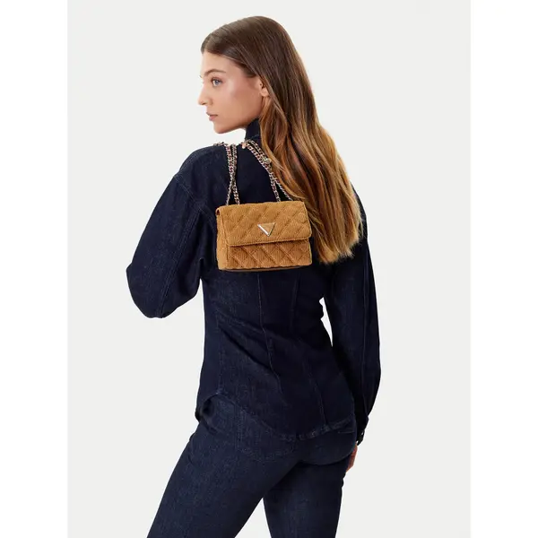 Guess Torbica Guess Giully II Mini HWCG96 73740 Smeđa
