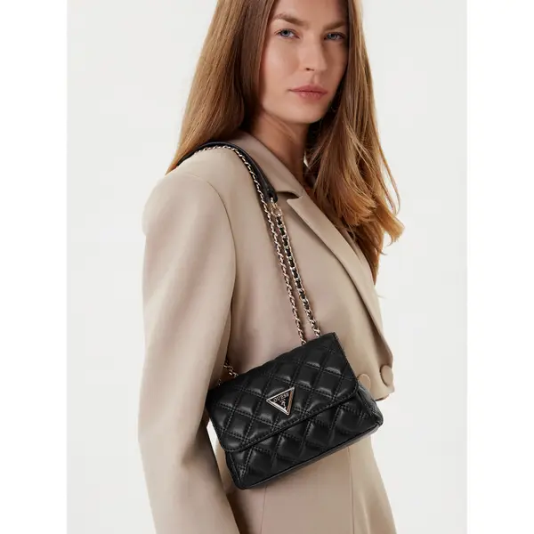 Guess Torbica Guess Giully II Mini HWQG96 73740 Crna