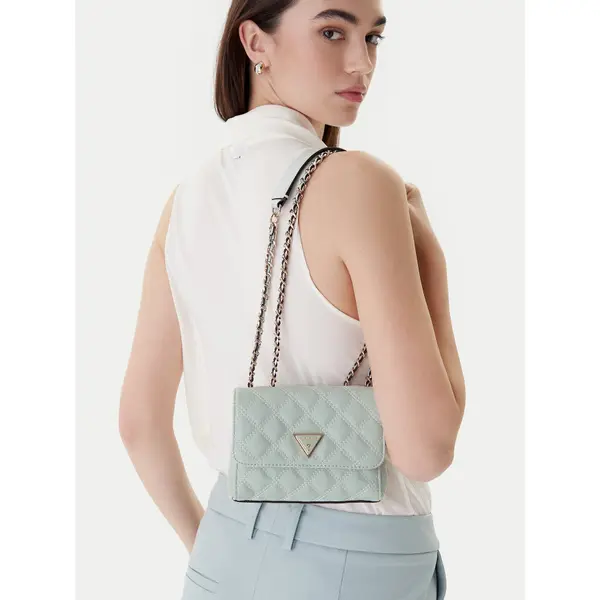 Guess Torbica Guess Giully II Mini HWQG96 73740 Zelena