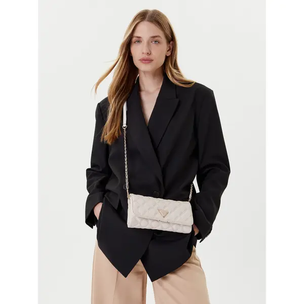 Guess Torbica Guess Giully II Mini HWQG96 73750 Krem