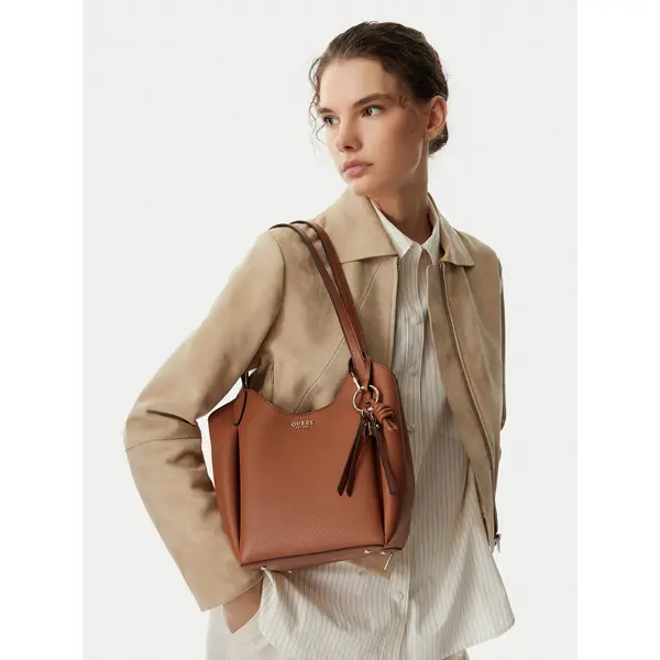Guess Torbica Guess HWBG97 35030 Svijetlo smeđa