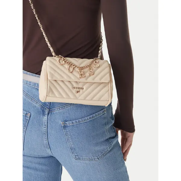 Guess Torbica Guess J4YZ45 WFZL0 Écru