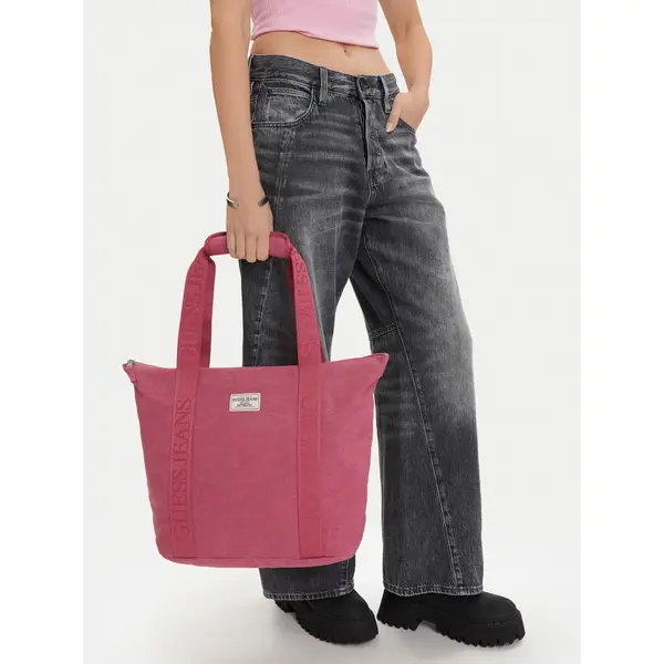 Guess Jeans Torbica Guess Jeans CWBEO-GUESS-B-016-09 Ružičasta